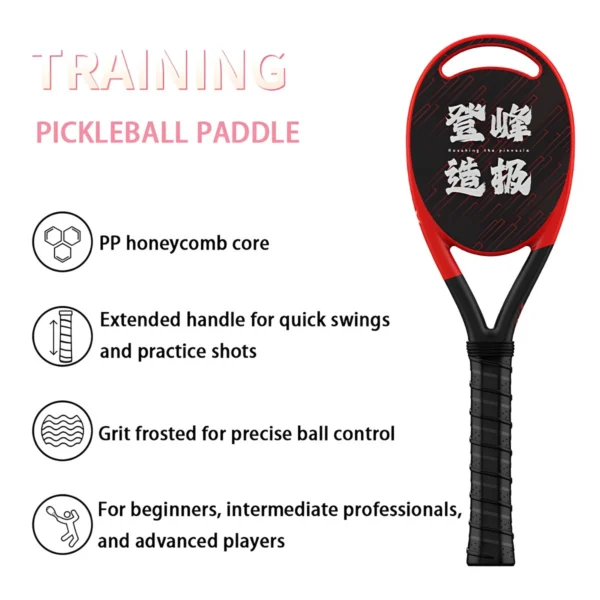 Long Handle Pickleball Paddle for Private Label and Institutional Programs VortexPaddle