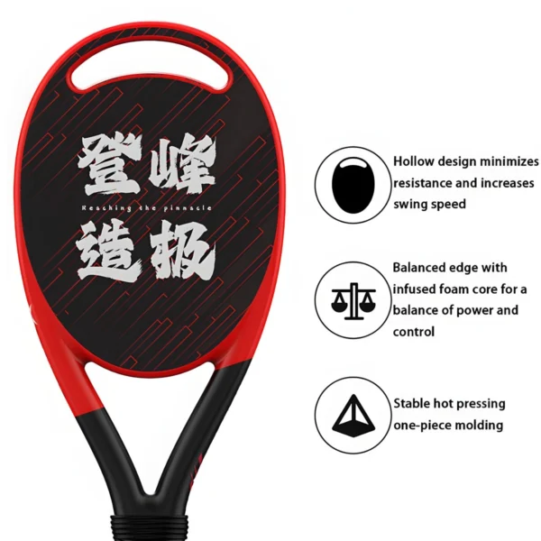 Long Handle Pickleball Paddle for Private Label and Institutional Programs VortexPaddle