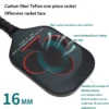 Power 16mm Thermoformed Raw Carbon Fiber Pickleball Paddle VortexPaddle_VortexPaddle (5) Power 16mm Thermoformed Raw Carbon Fiber Pickleball Paddle VortexPaddle