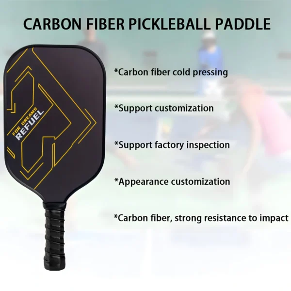 T700 3K Carbon Fiber Pickleball Paddle for B2B & Institutional Programs