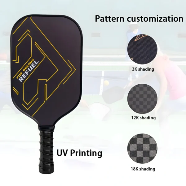 T700 3K Carbon Fiber Pickleball Paddle for B2B & Institutional Programs