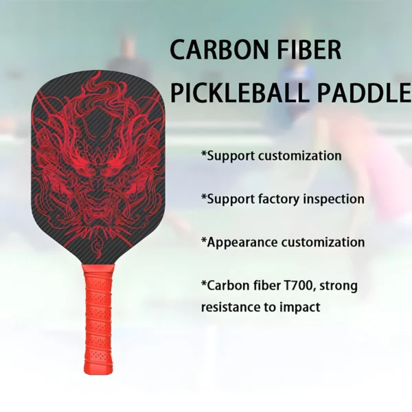Thermoformed Carbon Fiber Pickleball Paddle for B2B & Institutional Supply_VortexPaddle (3) Thermoformed Carbon Fiber Pickleball Paddle for B2B & Institutional Supply