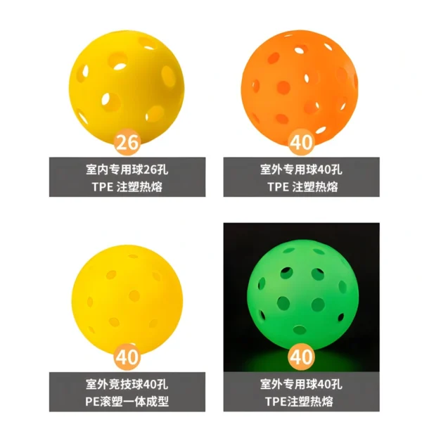 Wholesale 40-Hole Pickleball Balls for Clubs, Schools & Recreation Programs_VortexPaddle (7) Wholesale 40-Hole Pickleball Balls for Clubs, Schools & Recreation Programs