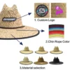Classic_Rush_Lifeguard_Straw_Hat (1)_Terra_Hats Classic Rush Lifeguard Straw Hat