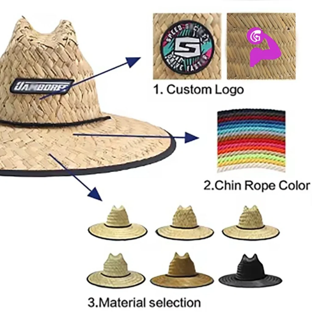 Classic Rush Lifeguard Straw Hat 1 Terra Hats