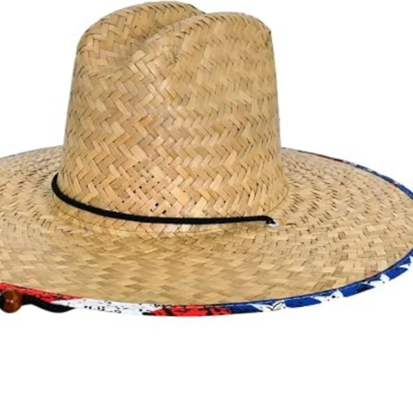 Classic_Rush_Lifeguard_Straw_Hat (2)_Terra_Hats Classic Rush Lifeguard Straw Hat