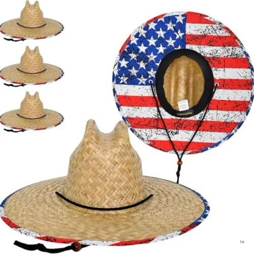 Classic_Rush_Lifeguard_Straw_Hat (5)_Terra_Hats Classic Rush Lifeguard Straw Hat