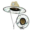 Dark_Weave_Leather_Patch_Lifeguard_Straw_Hat (1)_Terra_Hats Dark Weave Leather Patch Lifeguard Straw Hat