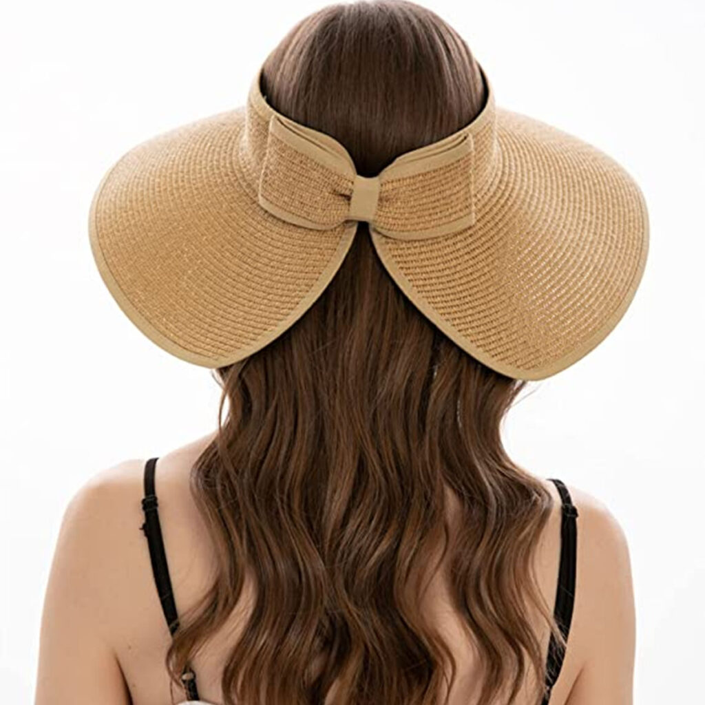 Foldable Straw Beach Hat 7