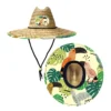 Hollow_Straw_Rubber_Patch_Surf_Lifeguard_Hat (2)_Terra_Hats Hollow Straw Rubber Patch Surf Lifeguard Hat