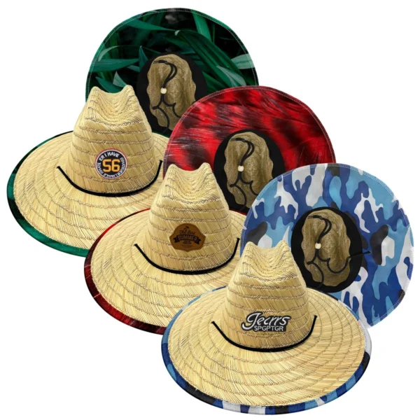 Hollow_Straw_Rubber_Patch_Surf_Lifeguard_Hat (6)_Terra_Hats Hollow Straw Rubber Patch Surf Lifeguard Hat
