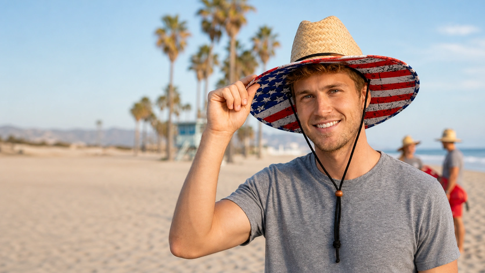 Lifeguard Wide Brim Straw Hats Terra Hats