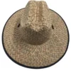 Mixed_Weave_Reinforced_Brim_Lifeguard_Hat (3)_Terra_Hats Mixed Weave Structured Brim Lifeguard Hat