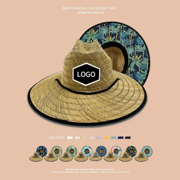 Panama_Straw_Hat (4)_Terra_Hats Panama-Style Wide Brim Straw Hat for Resort Collections