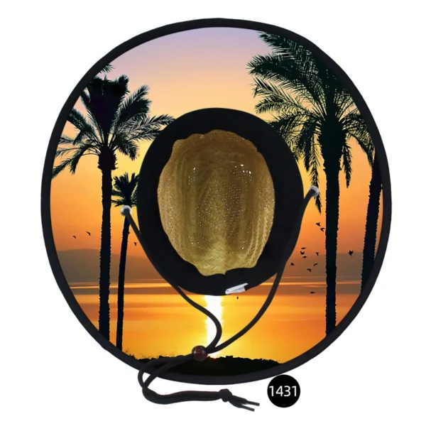 Printed_Under-Brim_Lifeguard_Straw_Hat (6)_Terra_Hats Printed Under-Brim Lifeguard Straw Hat