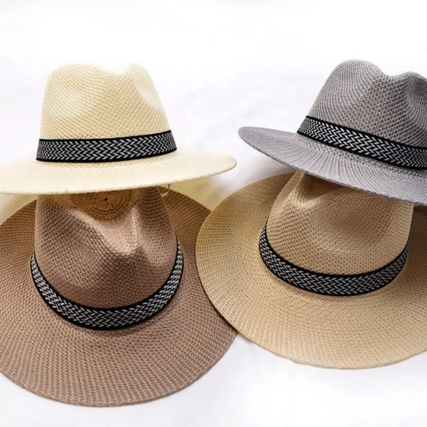 Straw_Fedora_Hat (1)_Terra_Hats Straw Fedora Hat