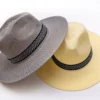 Straw_Fedora_Hat (3)_Terra_Hats Straw Fedora Hat