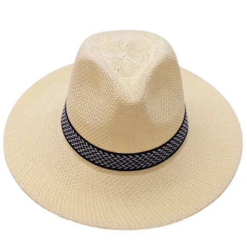 Straw_Fedora_Hat (5)_Terra_Hats Straw Fedora Hat
