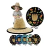 Youth Size Lifeguard Straw Hat