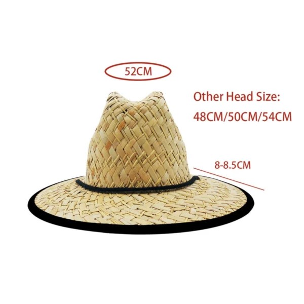 Youth Size Lifeguard Straw Hat