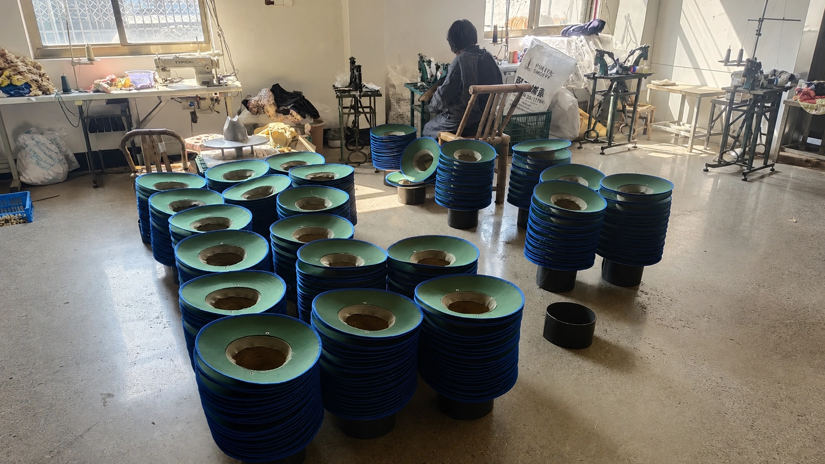 blue hat body workshop clean Terra Hats