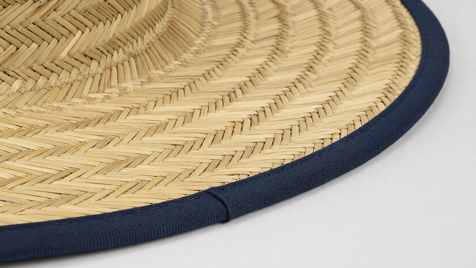 brim edge binding detail Terra Hats
