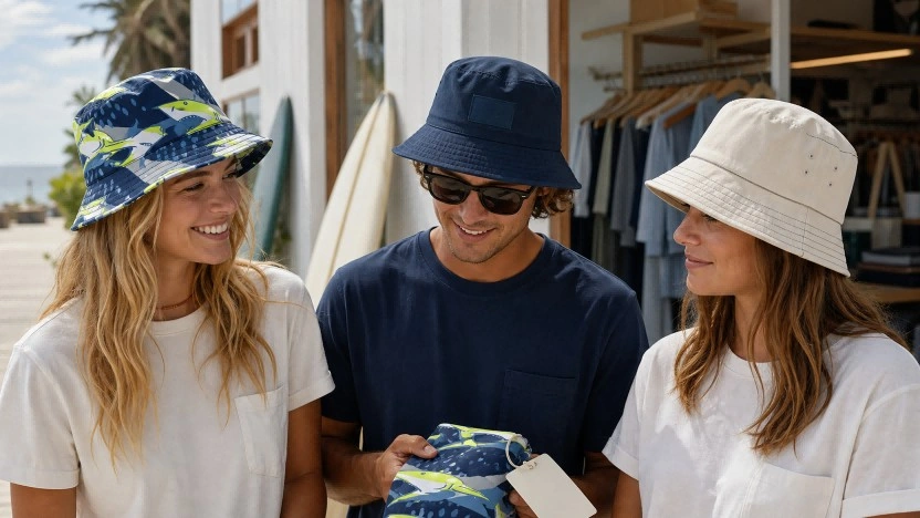 bucket hats scene