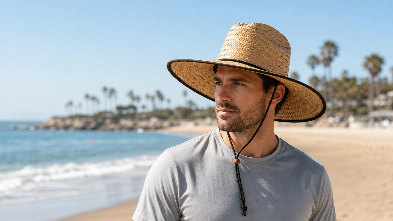 classic rush lifeguard straw hat