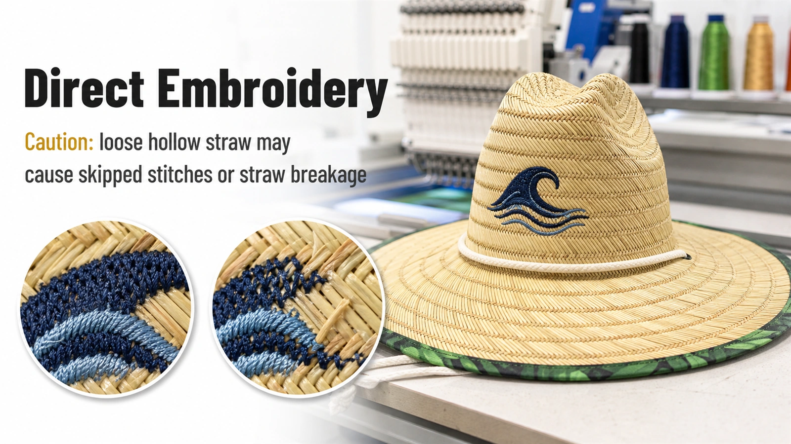 direct embroidery Terra Hats