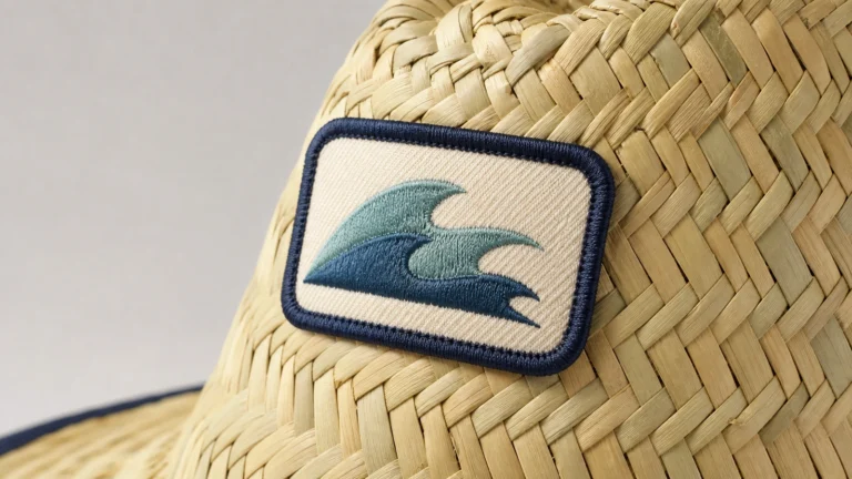 embroidered logo method detail Terra Hats
