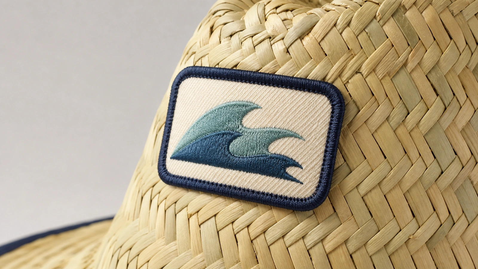 embroidered logo method detail Terra Hats