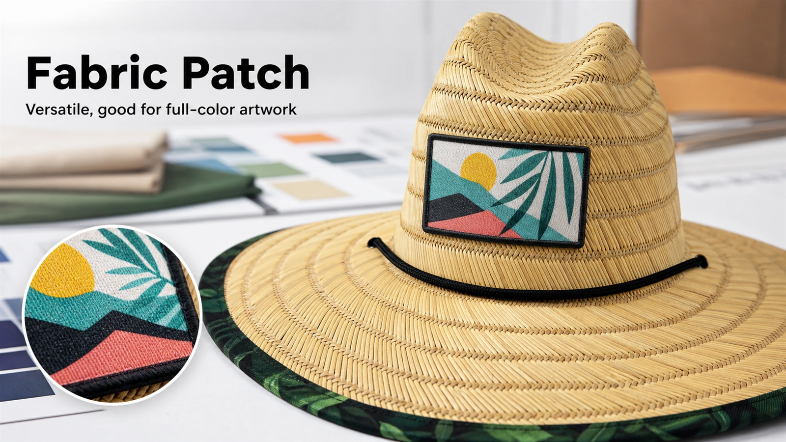 fabric patch Terra Hats