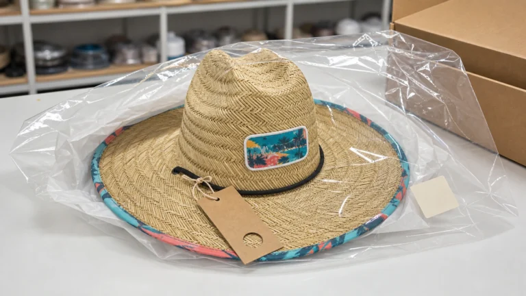hangtag packaging detail Terra Hats