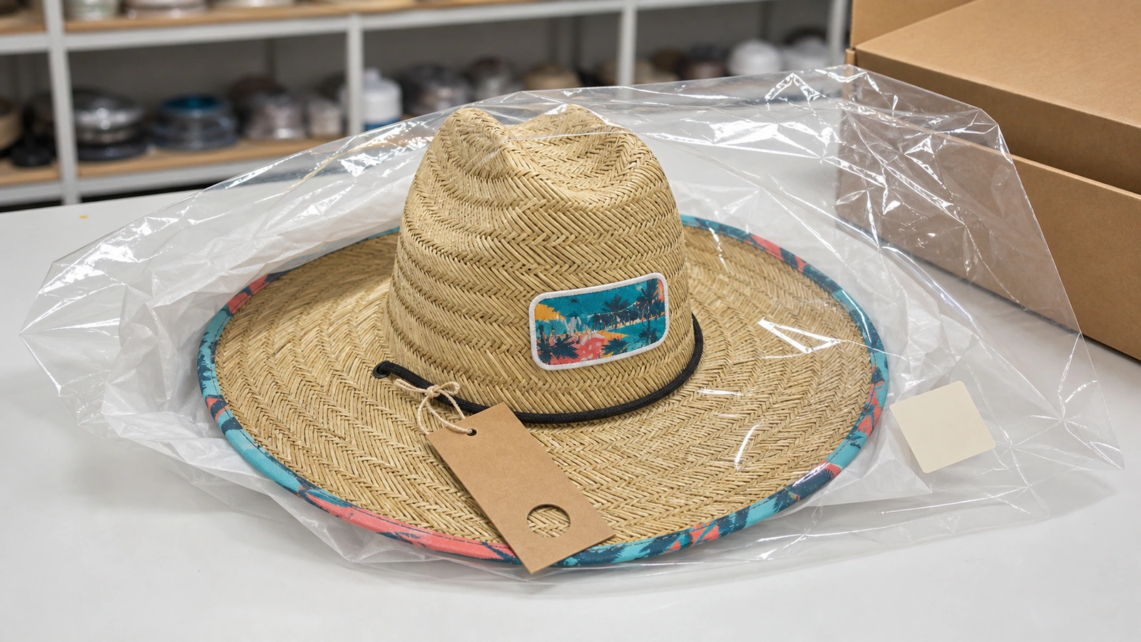 hangtag packaging detail Terra Hats