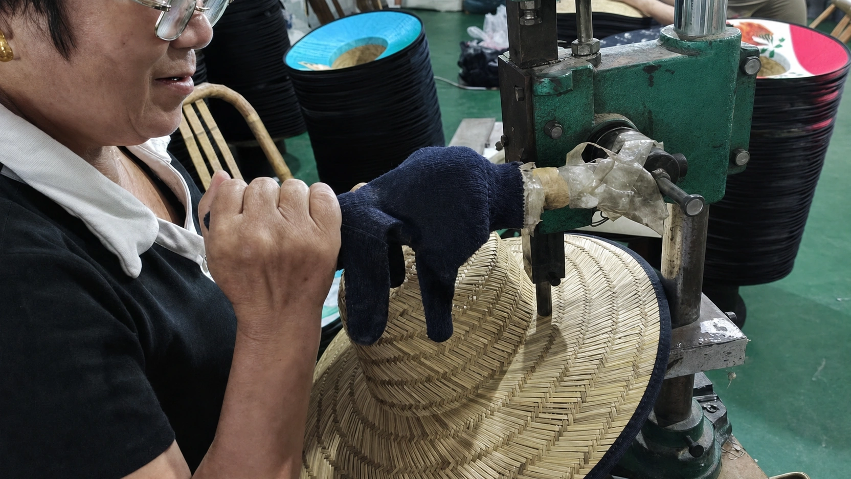 hat edge binding process hd Terra Hats