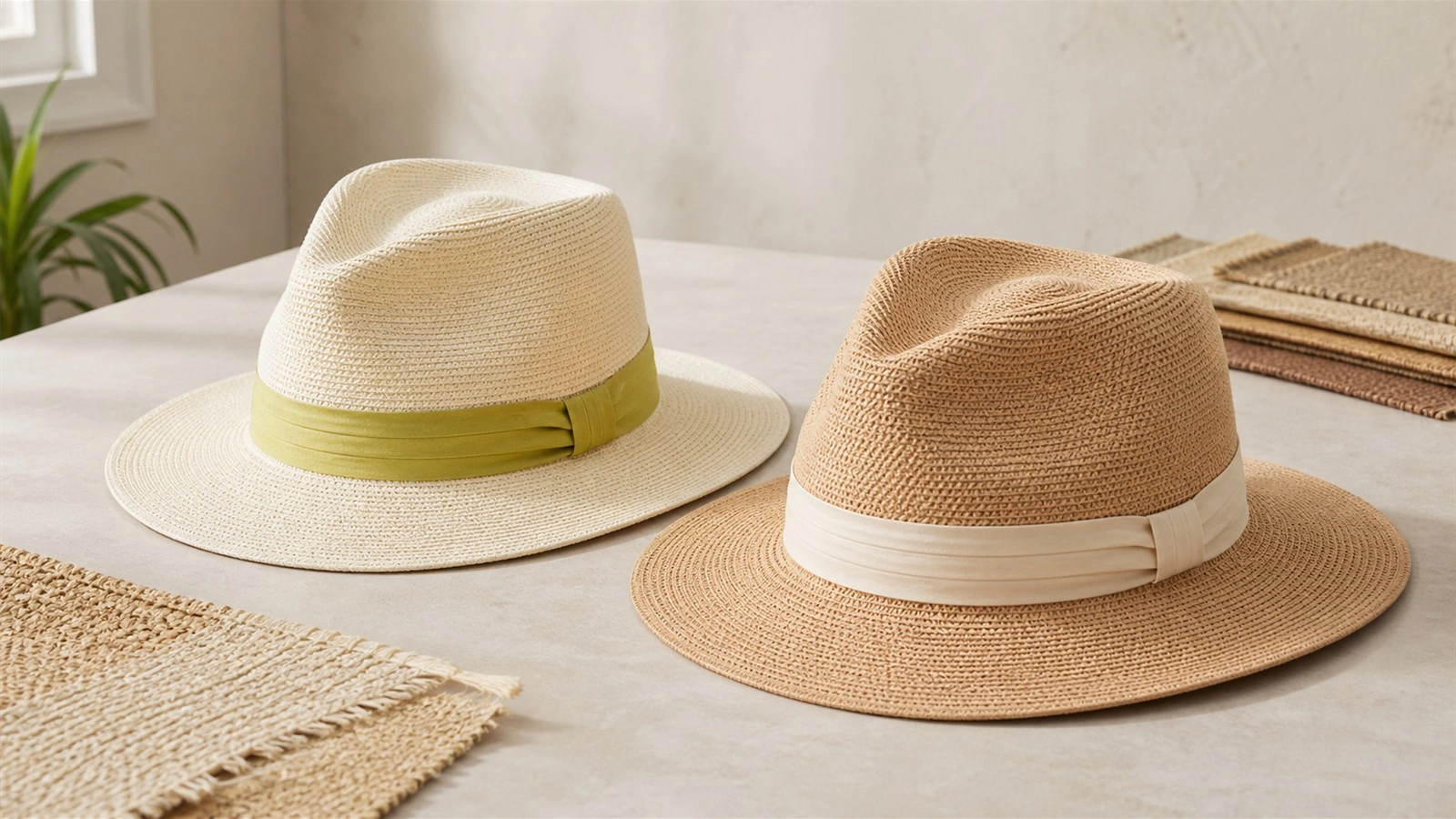 panama style straw fedora direction Terra Hats