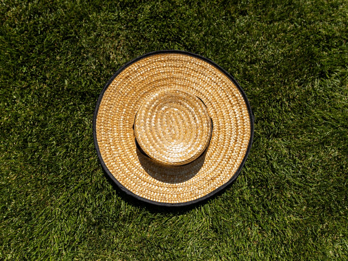 Straw Boater Hats styled for promotional and event use