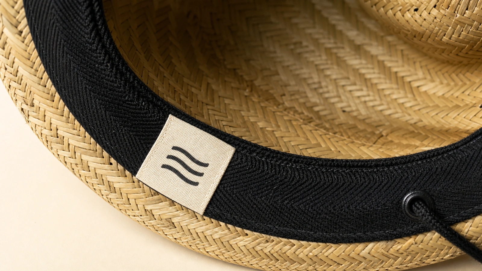 private label sweatband detail Terra Hats