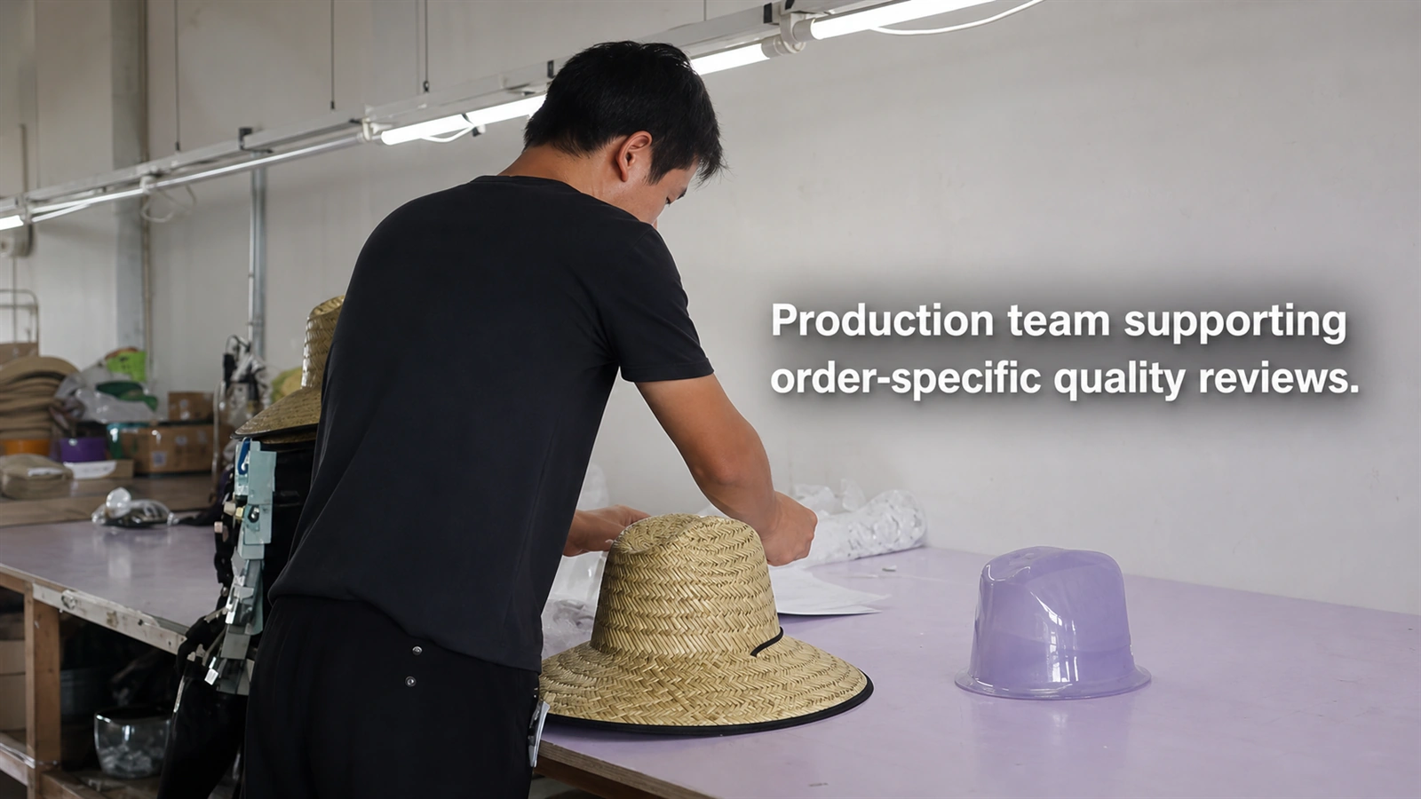 production team quality reviews Terra Hats