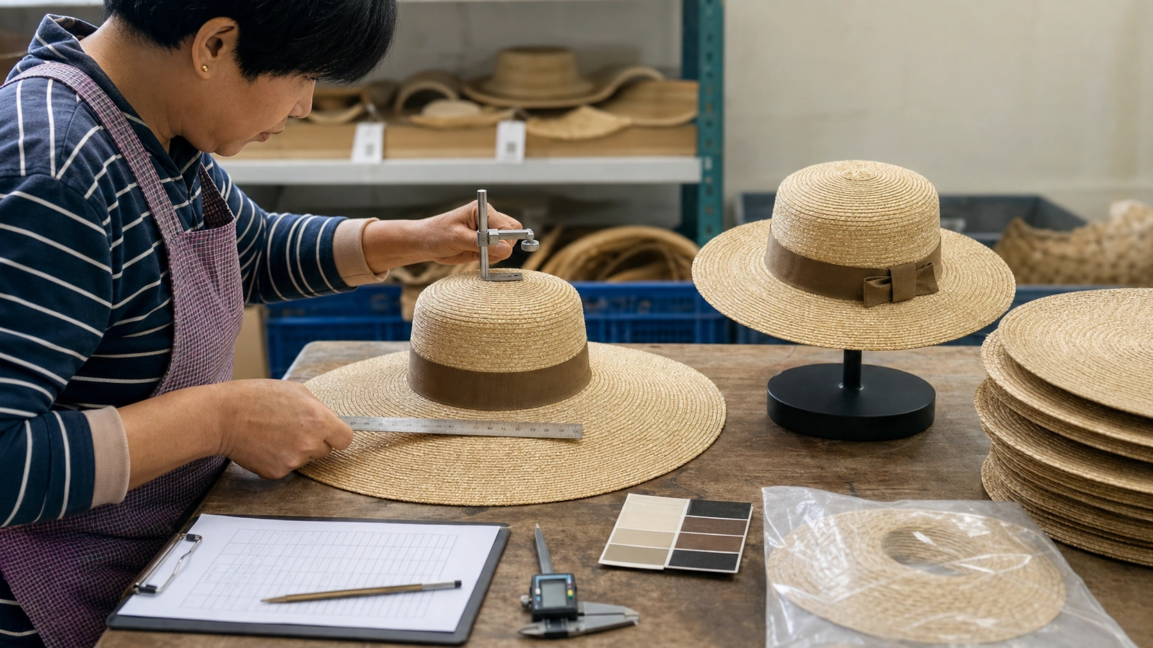 quality inspection repeat order control Terra Hats