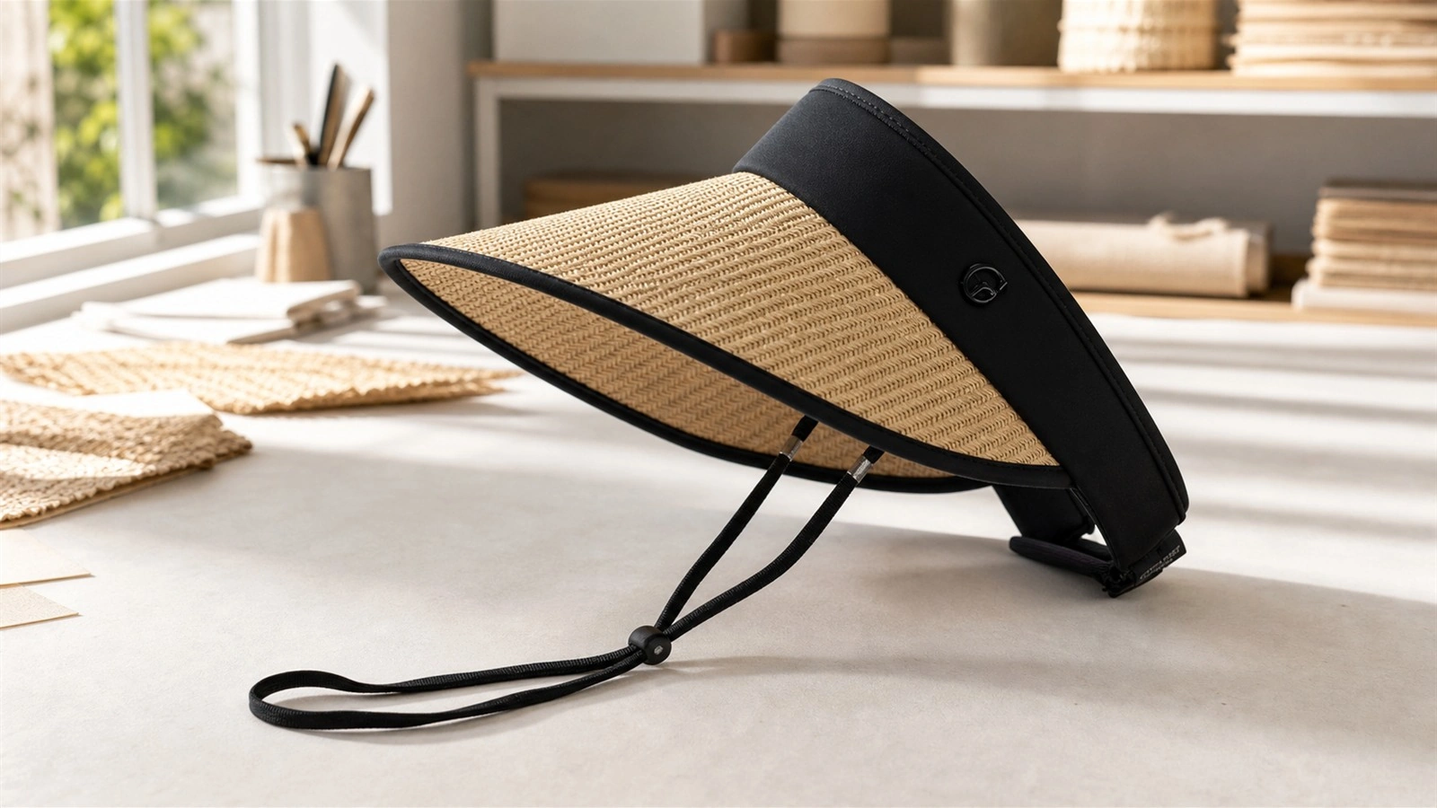 straw visor direction Terra Hats