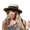 straw_boater_hat (3)_Terra_Hats Custom Straw Boater Hat for Events, Uniforms & Resort Retail