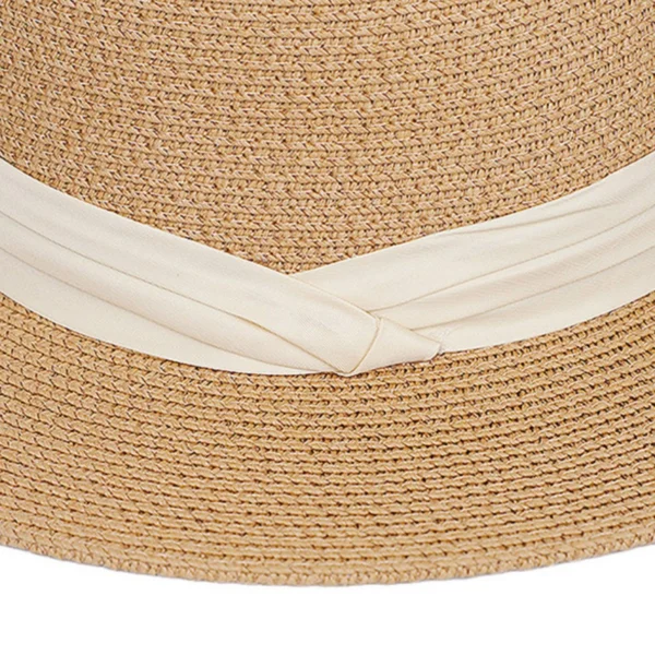 straw_boater_hat (6)_Terra_Hats Custom Straw Boater Hat for Events, Uniforms & Resort Retail