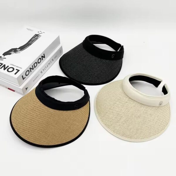 Straw Visor Hat
