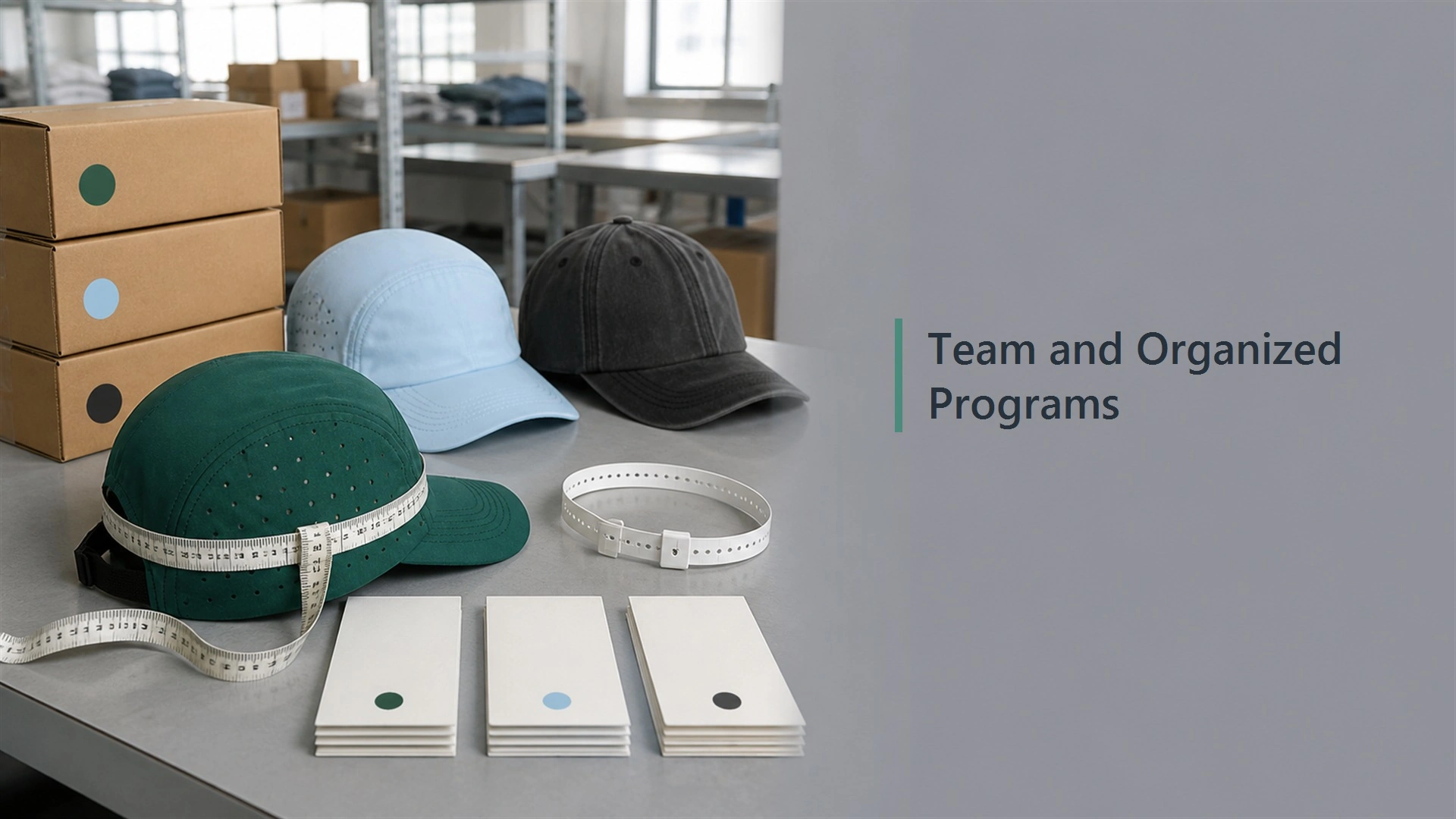 team and organized programs Terra Hats