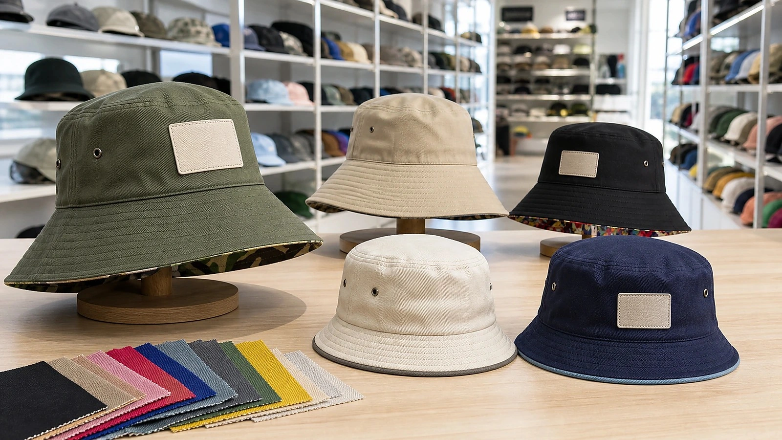 custom bucket hats Terra Hats