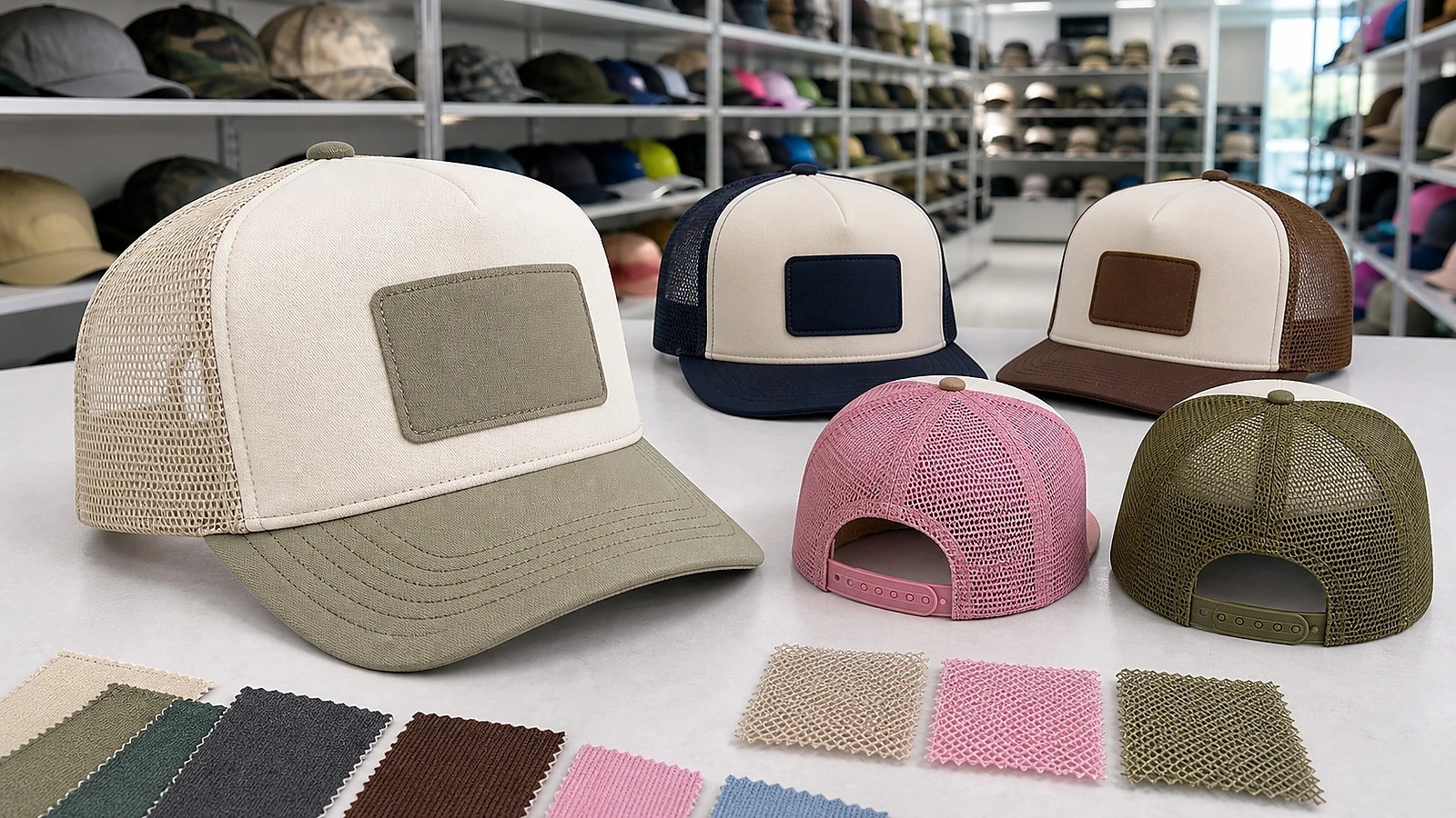 custom trucker hats Terra Hats