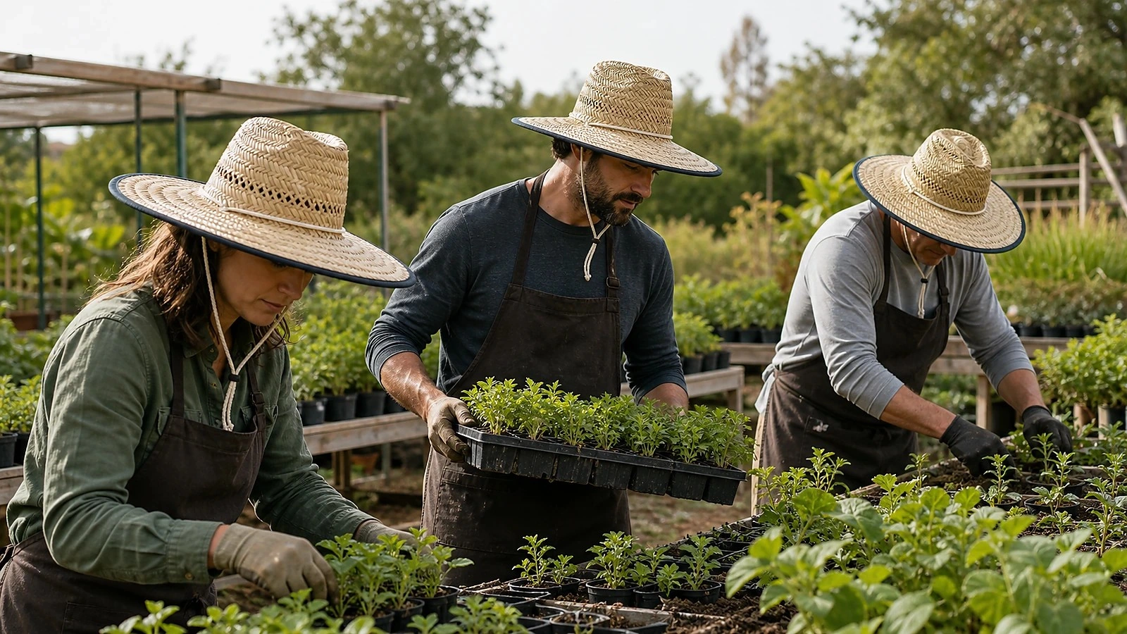 gardening outdoor work Terra Hats