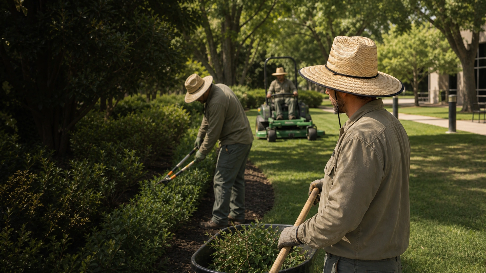 landscaping grounds crews Terra Hats