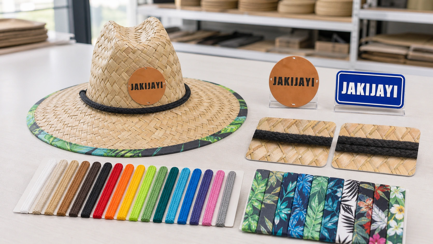 promotional straw hat direction Terra Hats